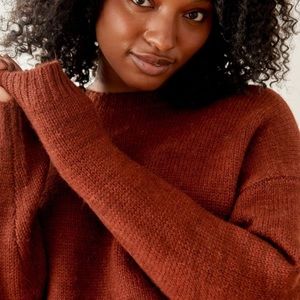 Reformation Jouer Sweater in Cinnamon